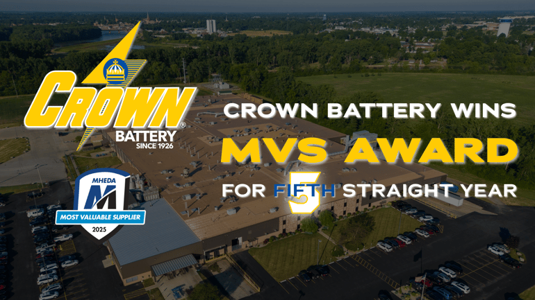 Crown Wins MVS Award for 5th Consecutive Year