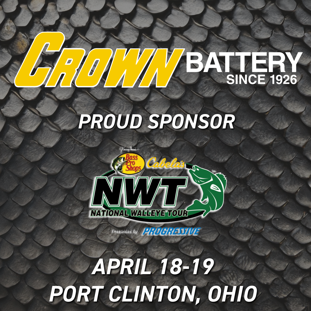 NATIONAL WALLEYE TOUR 2024 Crown Battery